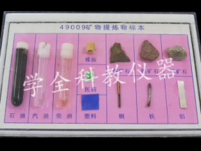 礦物質提煉標本
