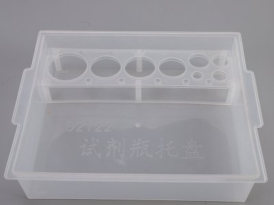 化學(xué)教學(xué)儀器實(shí)驗(yàn)室耗材 托盤(pán)試劑瓶實(shí)驗(yàn)室方盤(pán)器皿 透明塑料方形